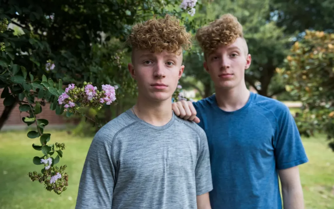 Sexually abused twin boys