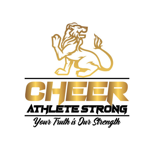 cheer athlete strong logo